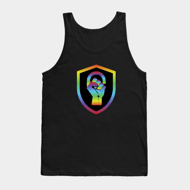 LGBT Sheild Logo Tank Top by blacksincyberconference